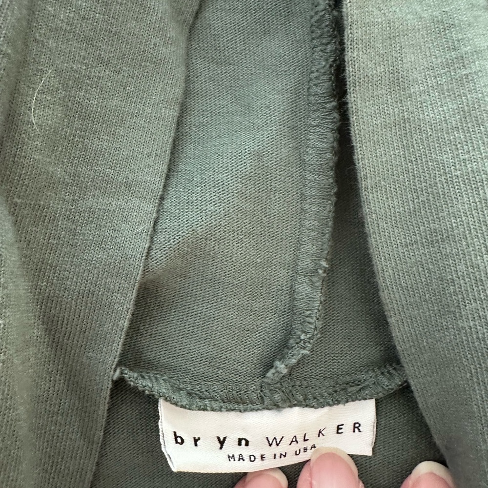 Bryn Walker Women’s XL Spruce Green Hooded Pullover - Picture 9 of 15